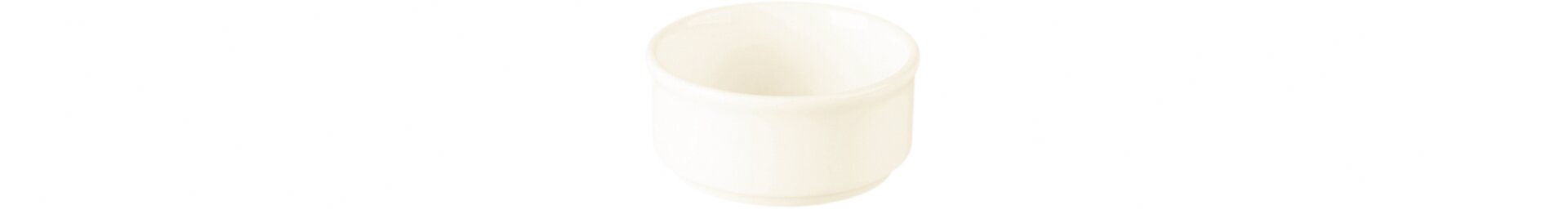 Butterschälchen stapelbar 80 mm / 0,10 l creme
