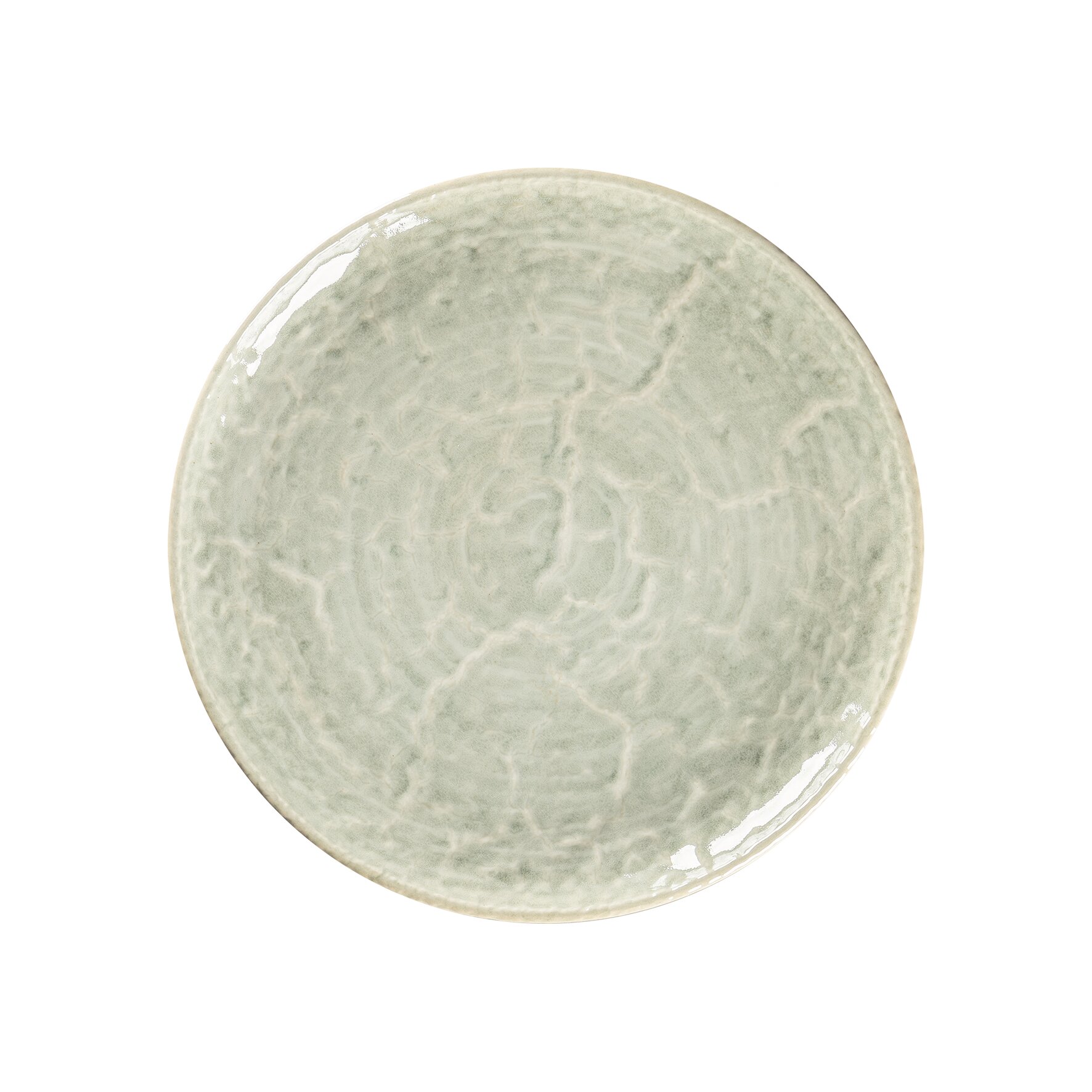 Coupteller flach rund 279 mm Celadon green Krush Celadon Green