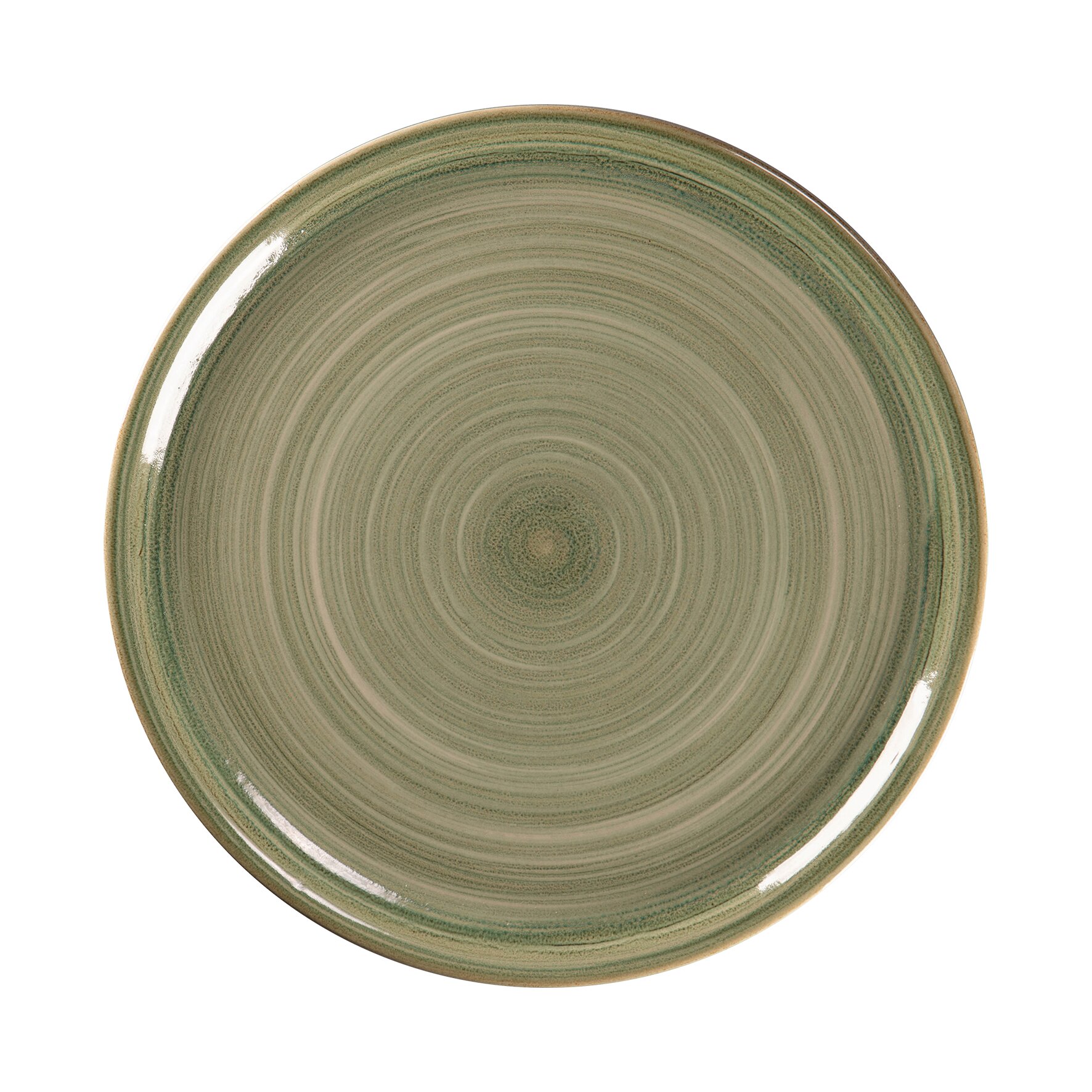 Pizzateller 328 mm emerald green Spot Emerald Green