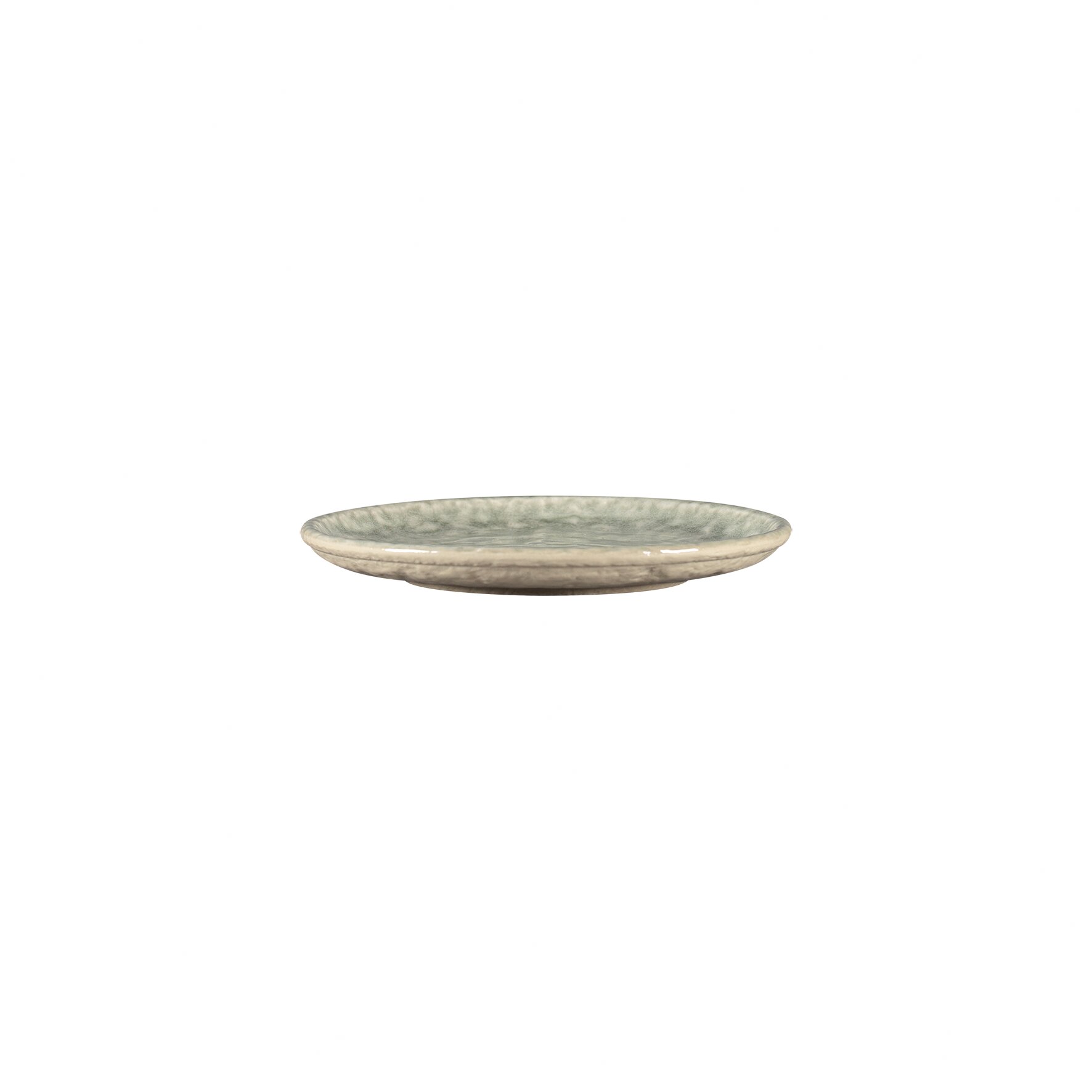 Coupteller flach rund 150 mm Celadon green Krush Celadon Green