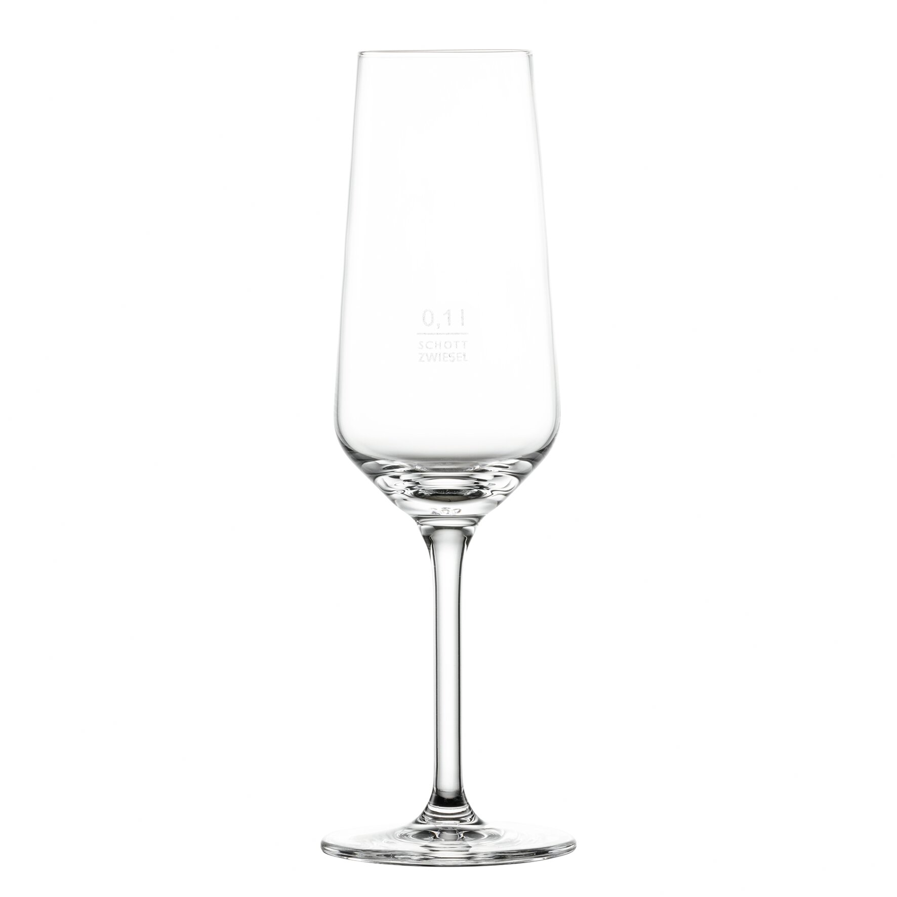 Sektglas mit Moussierpunkt 70 mm / 0,24 l 0,10 /-/ Cinco