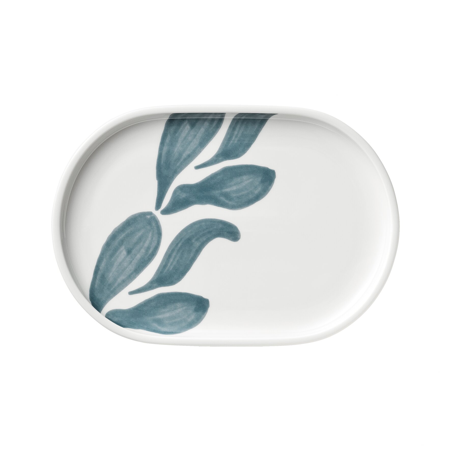 Coupplatte oval 232 x 161 mm Boldleaf