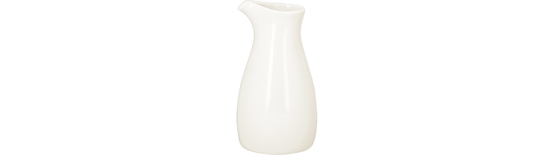 Krug / Milchkännchen swirls 0,20 l plain-white
