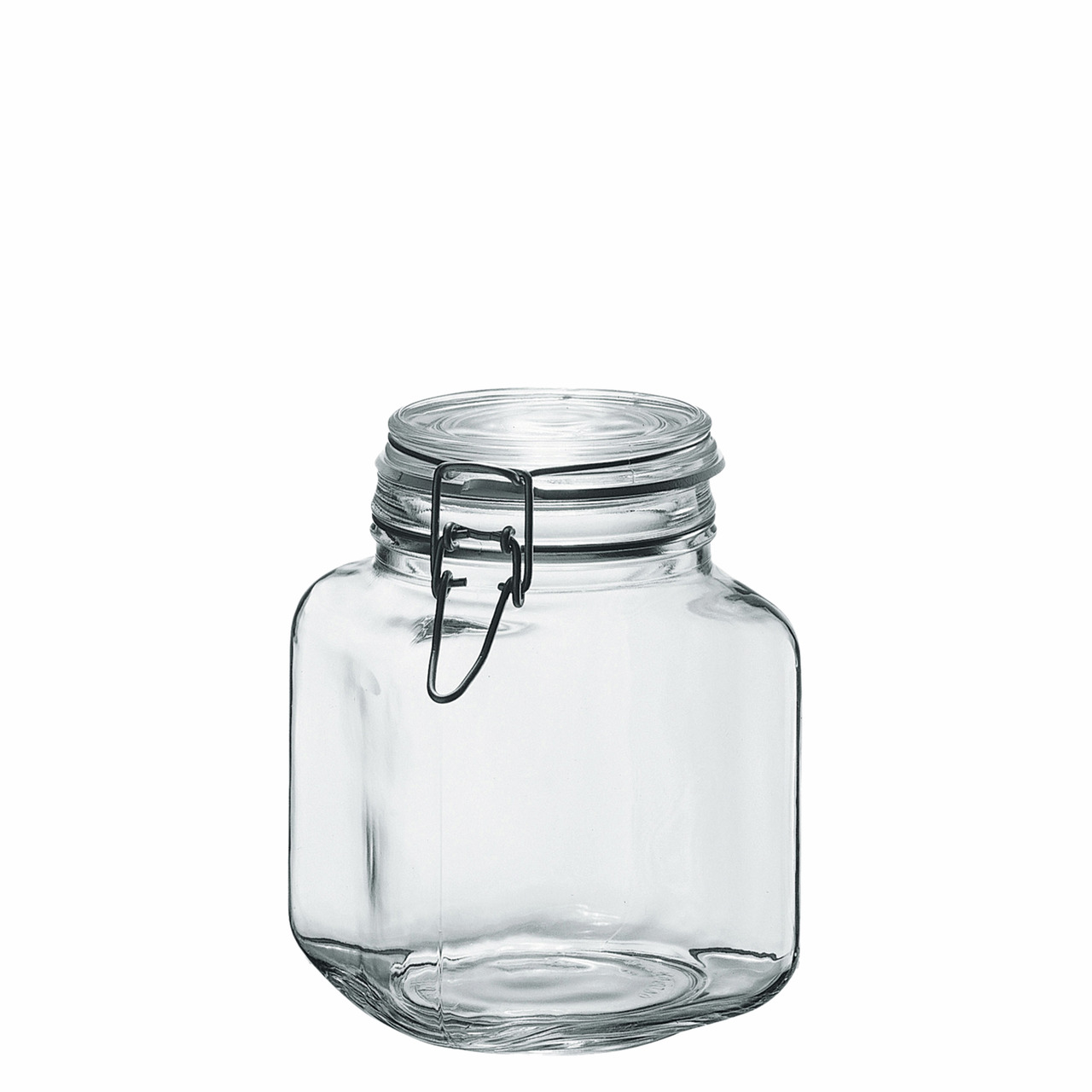 Einmachglas 1,70 l / 123 x 123 x 163 mm mit Bügelverschluß Primizie Ermetico