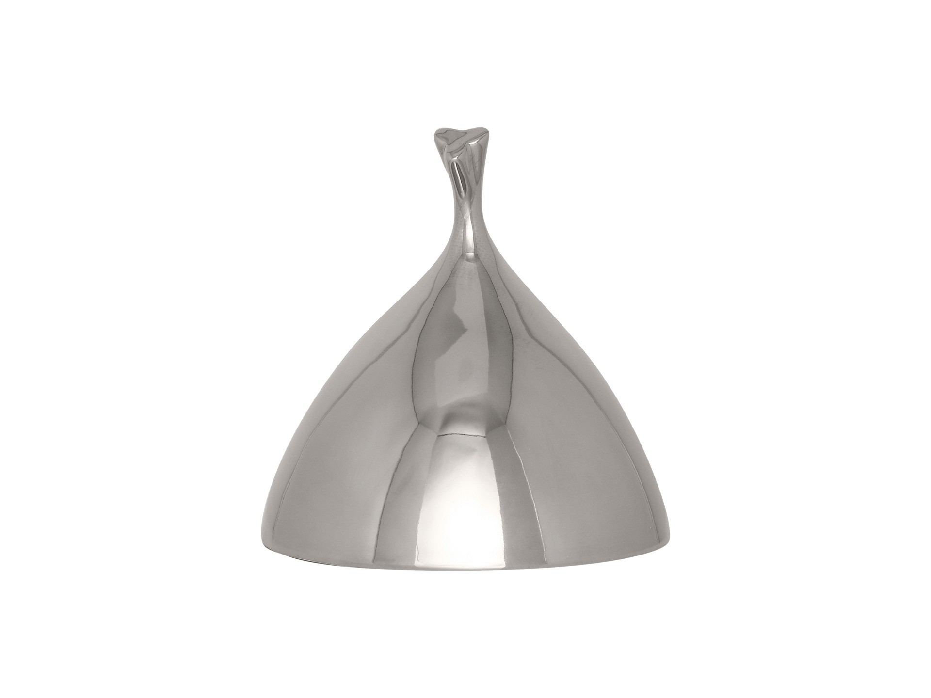 Cloche Clover 180 mm silber Hide