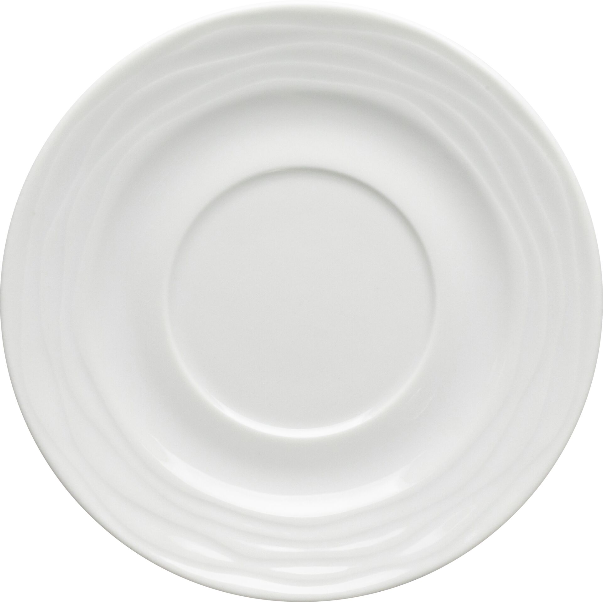 Kombi-Untertasse "curved" Hotelporzellan