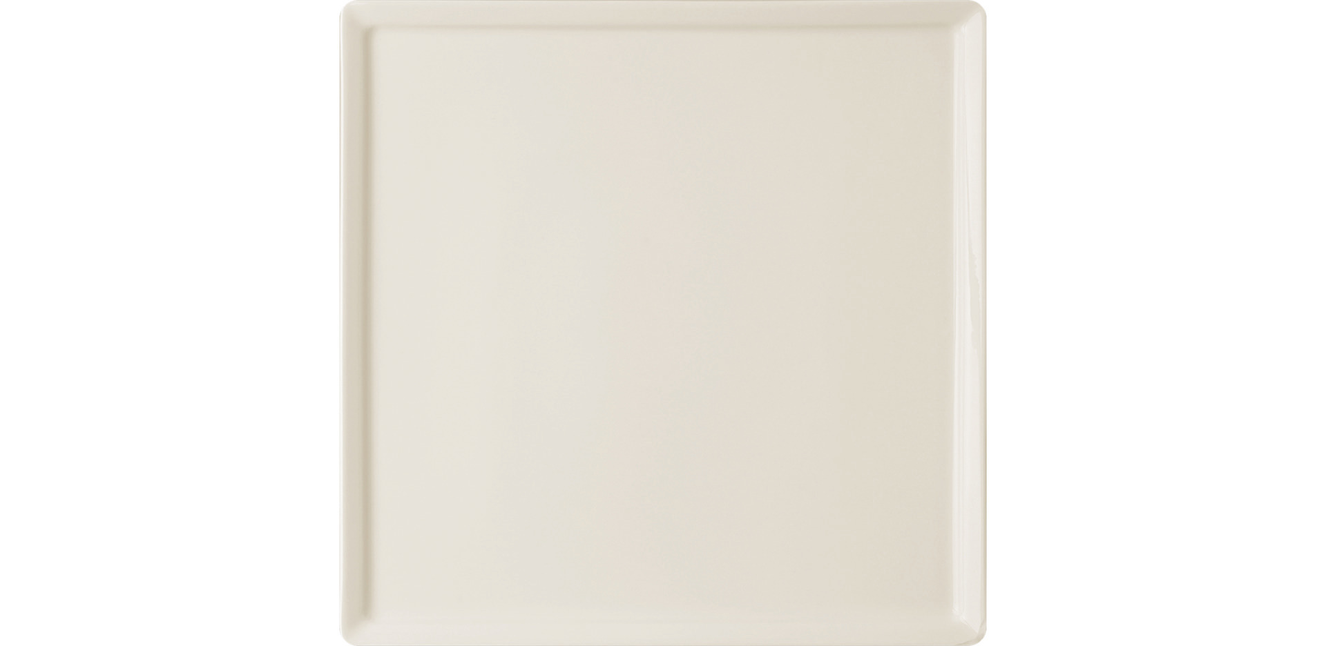 Teller Ginger quadratisch 210 x 210 mm crème