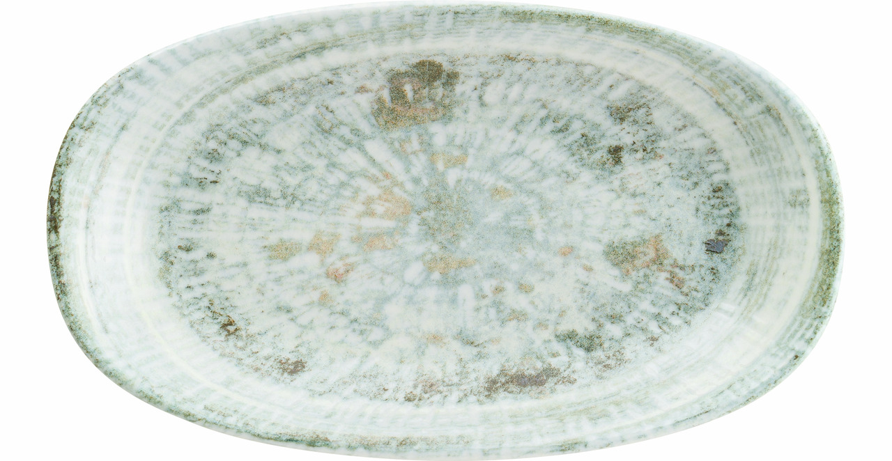Platte oval Gourmet 335 x 195 mm Odette Olive