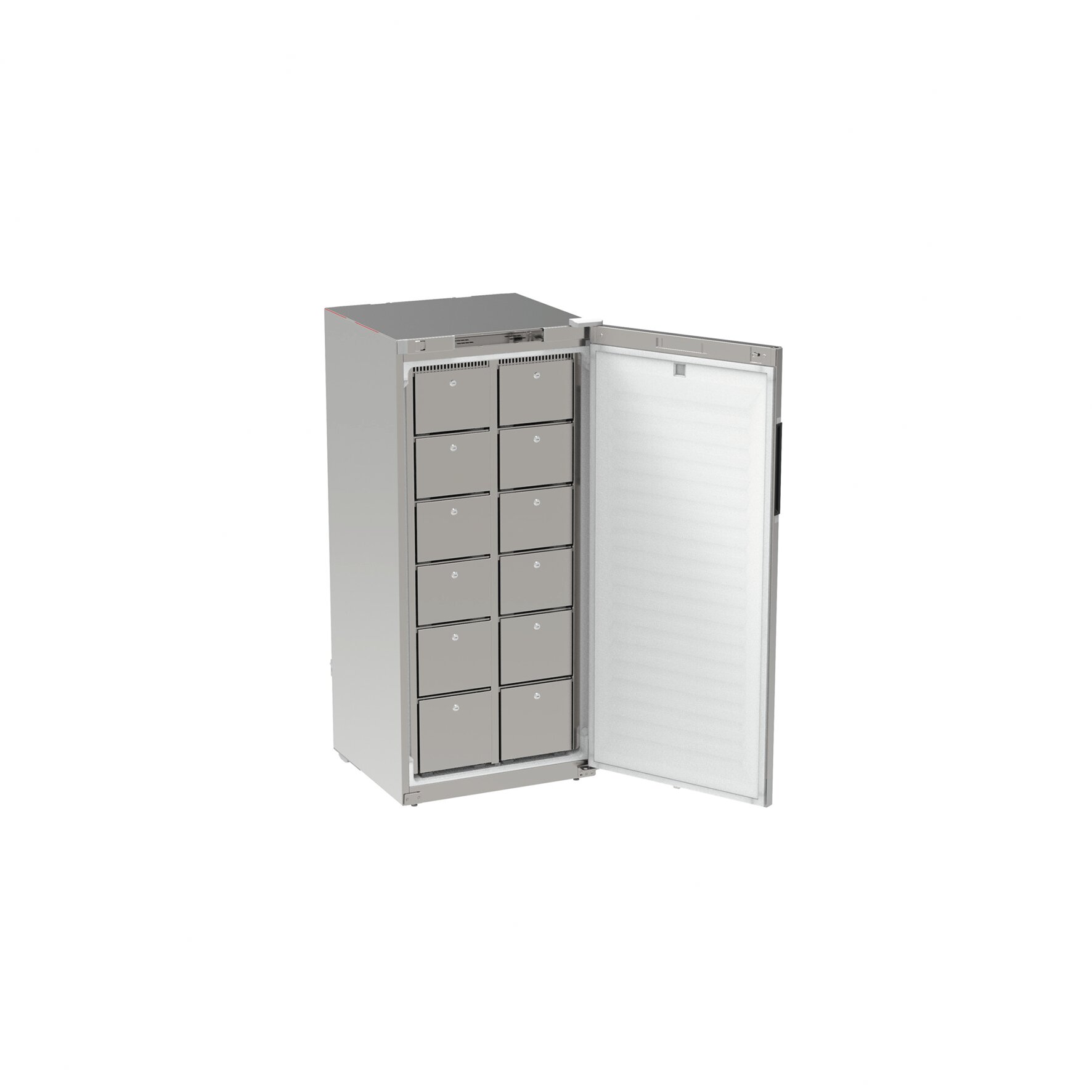 Schubladenkühlschrank 554,00 l / Türanschlag rechts / CNS