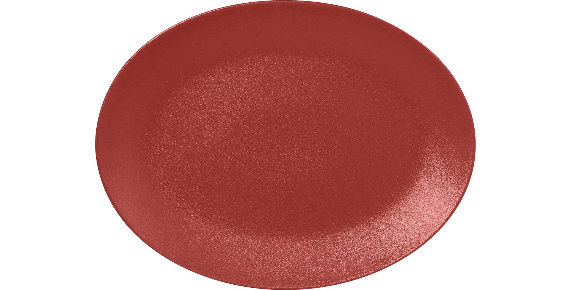 Platte oval 360 x 270 mm magma Neofusion