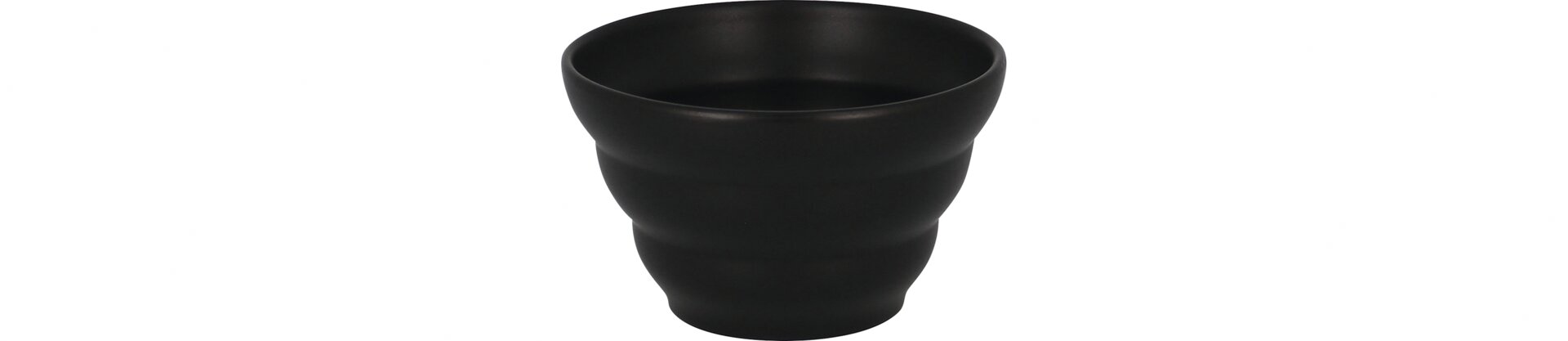 Schale dreiwellig 122 mm / 0,42 l black