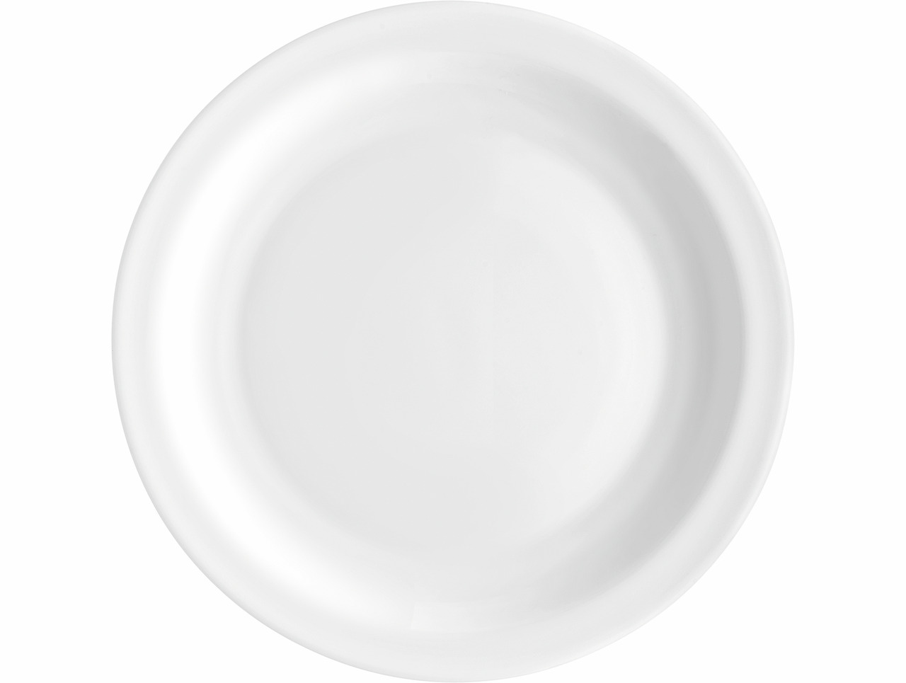 Teller flach 210 mm weiß Careware Sicura White