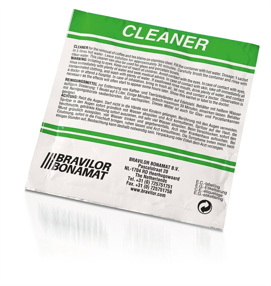 Cleaner Entferner für Kaffee- und Teerückstände 4 x 15 Beutel
