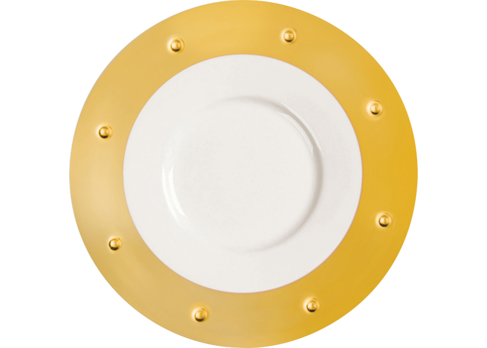 Teller rund Queen Golden 310 mm crème Golden Ultra