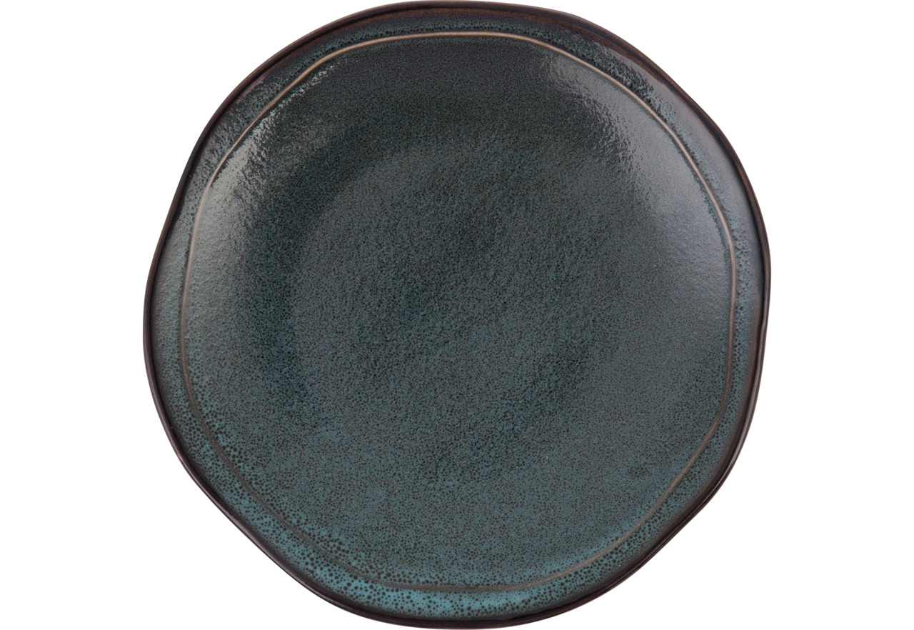 Coupeteller flach 275 mm blau Ston blau/blue