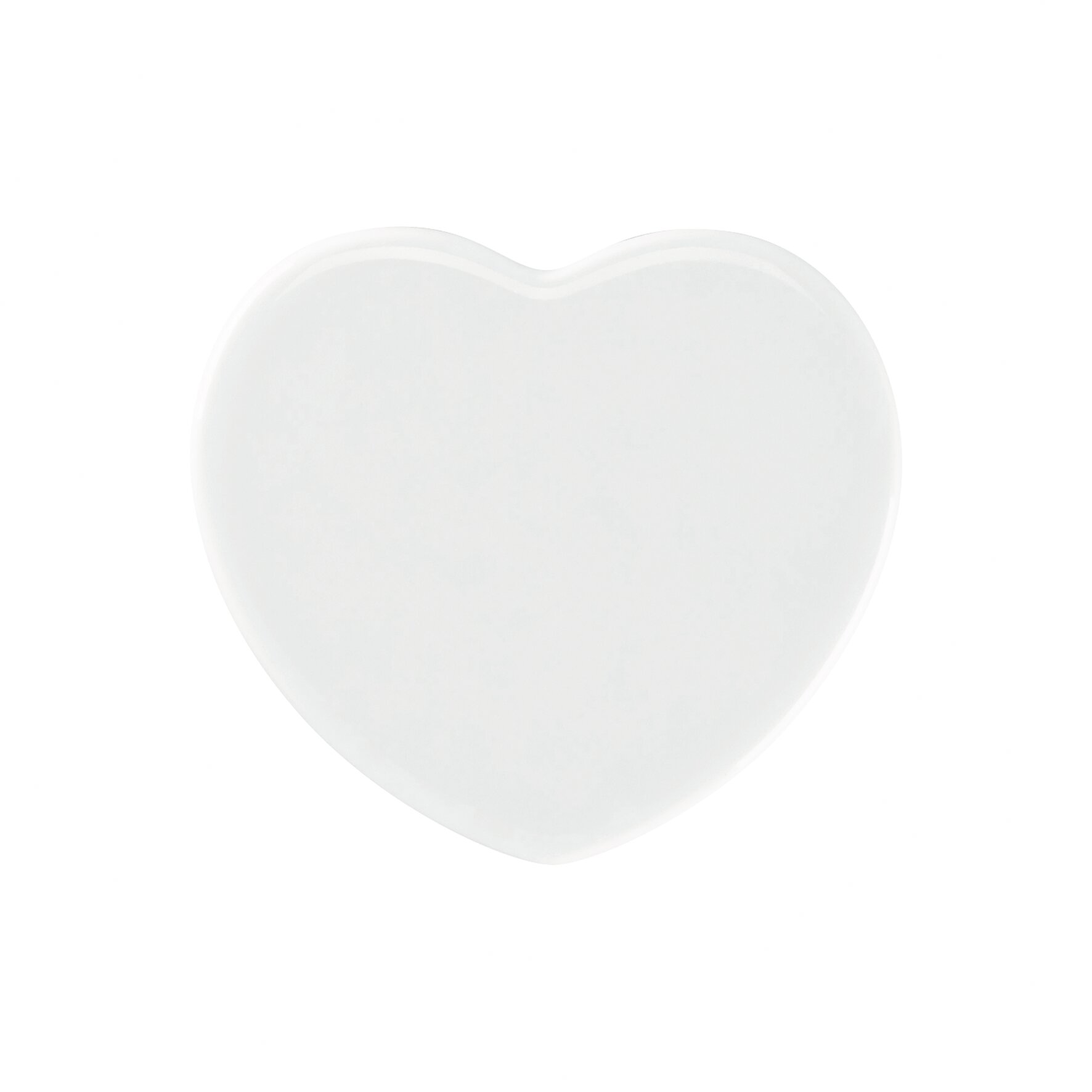 Untersetzer 102 x 91 mm weiß Cliché