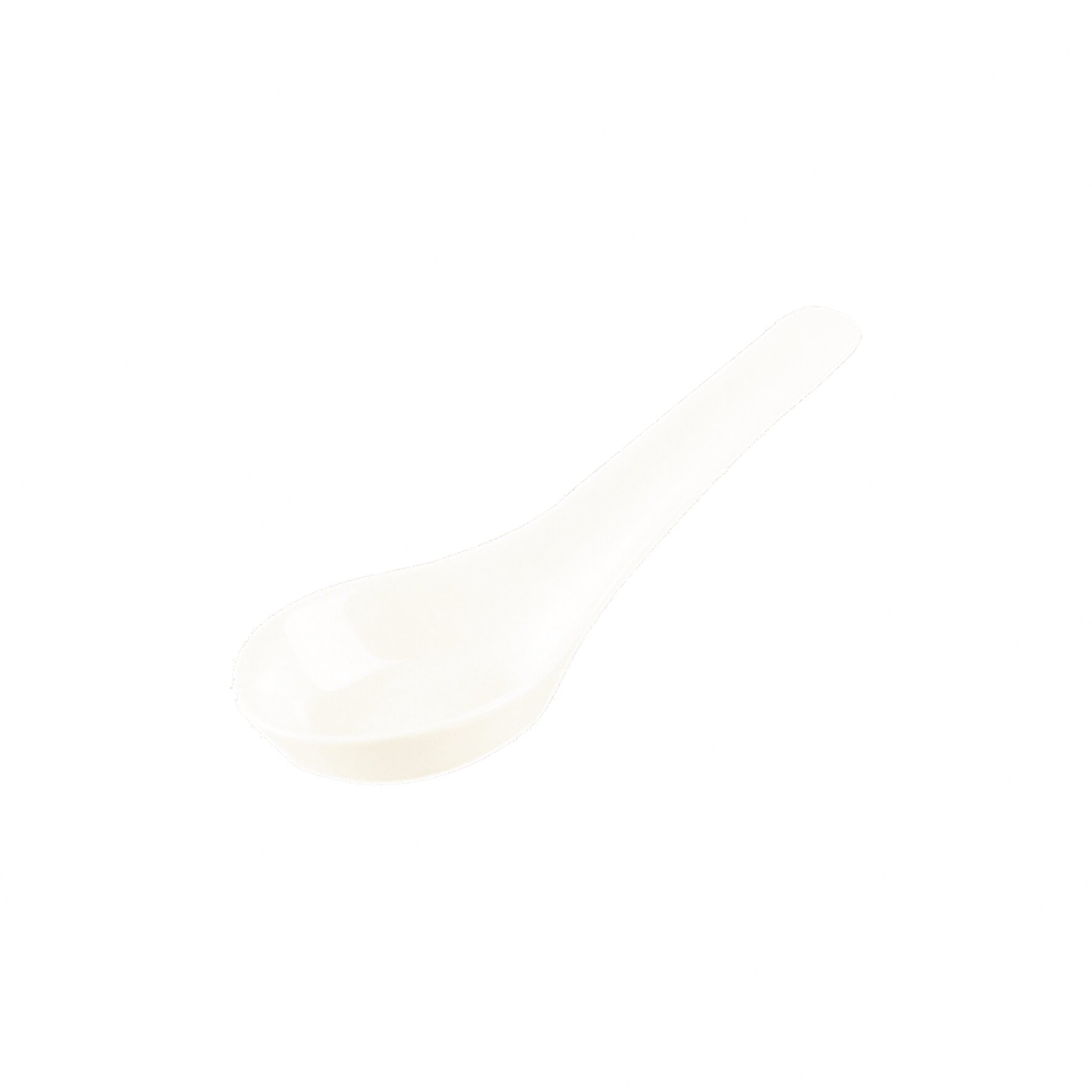 Löffel 140 mm plain-white