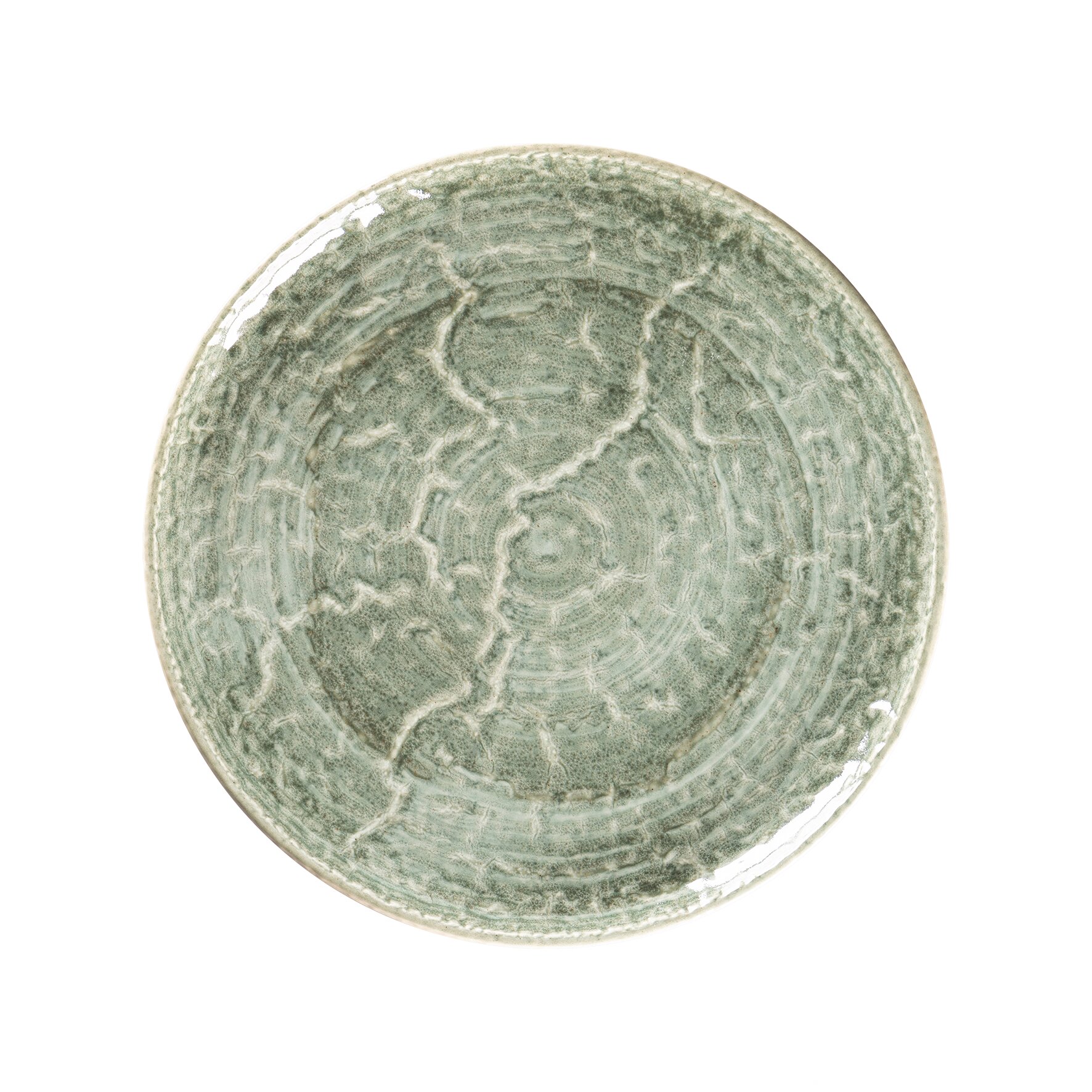 Coupteller flach rund 301 mm Sage green Krush Sage Green