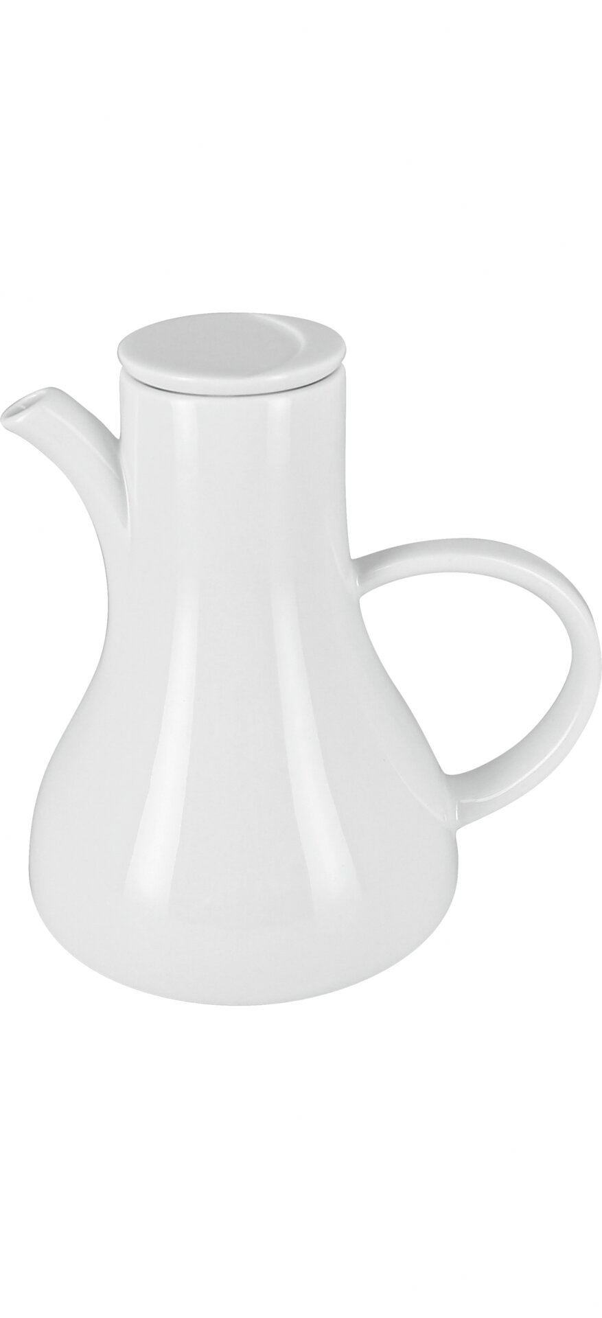 Kaffeekanne mit Deckel 0,35 l plain-white Moon
