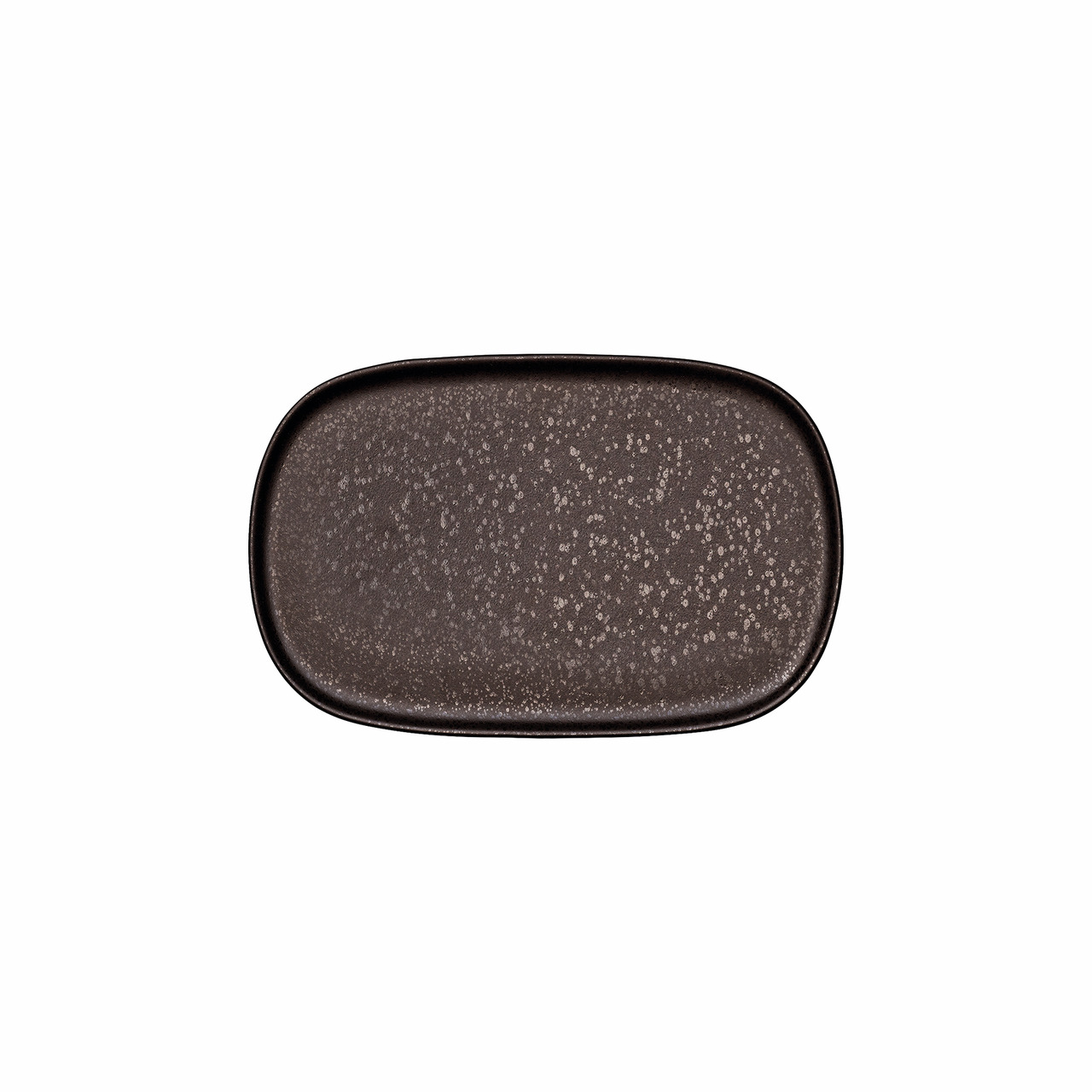Coupe-Platte flach 170 x 110 mm braun Nivo Mokka