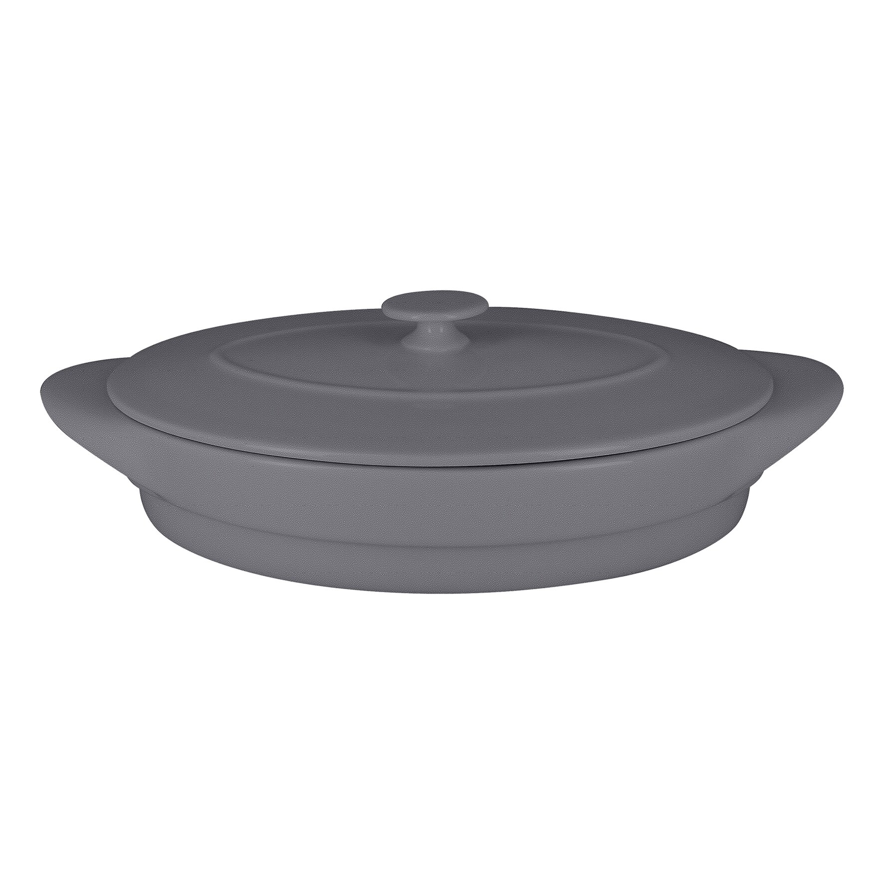 Platte oval 255 x 175 mm / 1,20 l stone Chef´s Fusion