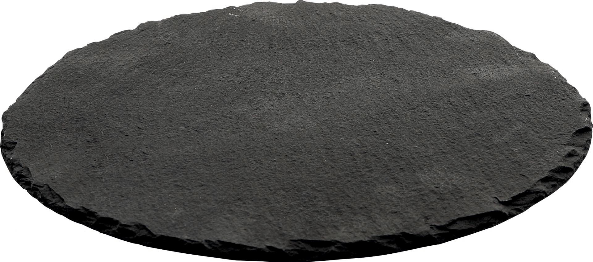 Naturschiefer-Buffetplatte rund 30 cm