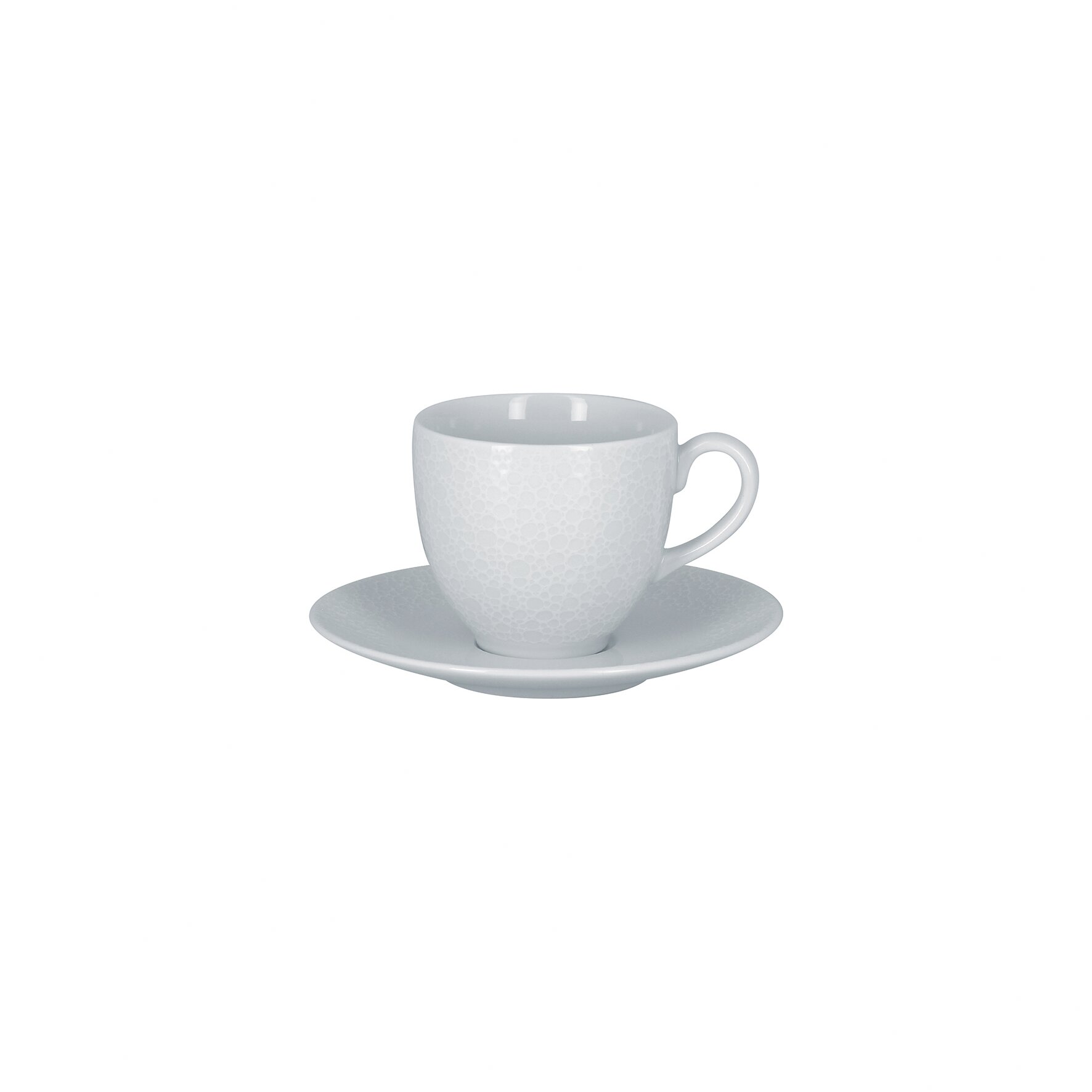 Tasse nicht stapelbar 85 mm / 0,23 l weiß Charm Plus