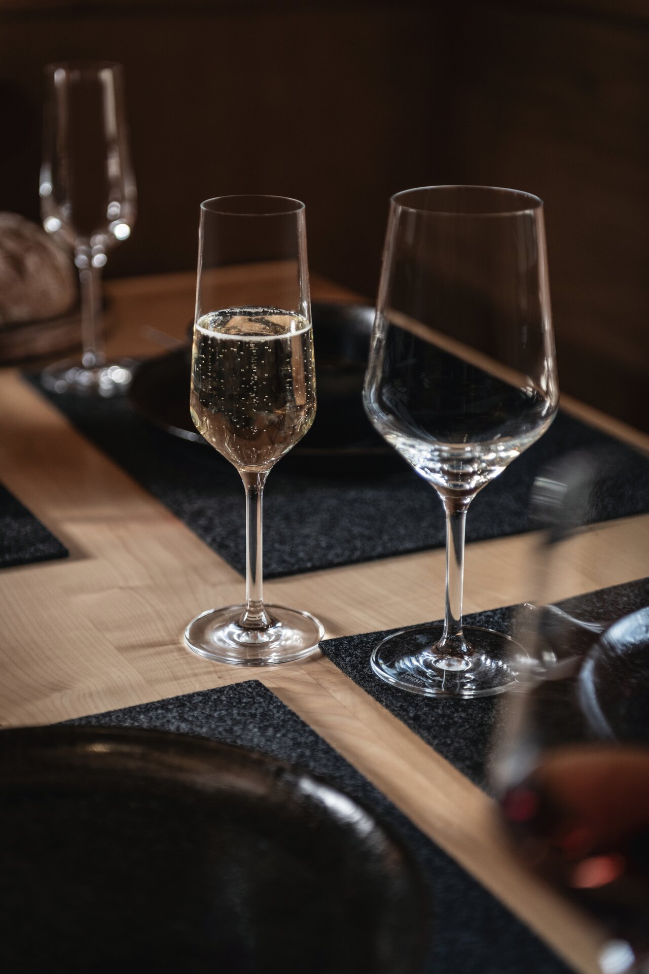 Sektglas mit Moussierpunkt 70 mm / 0,24 l Cinco