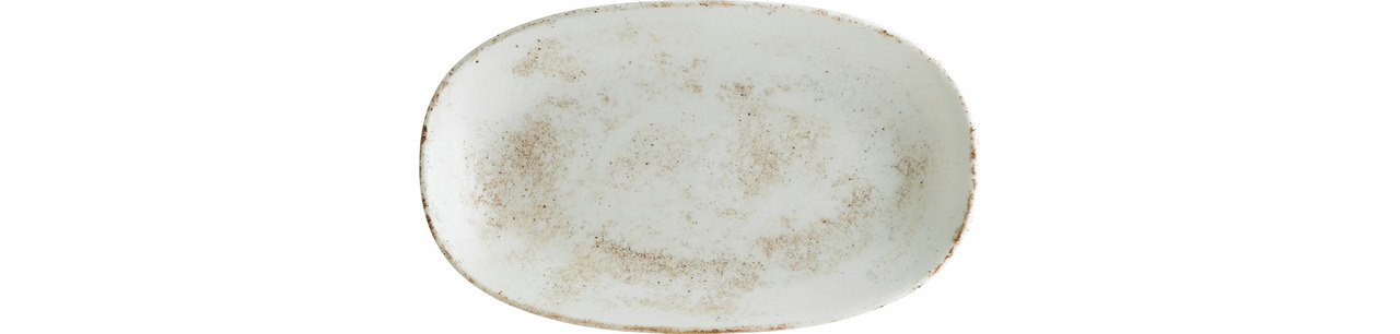 Platte oval Gourmet 150 x 90 mm Nacrous matt
