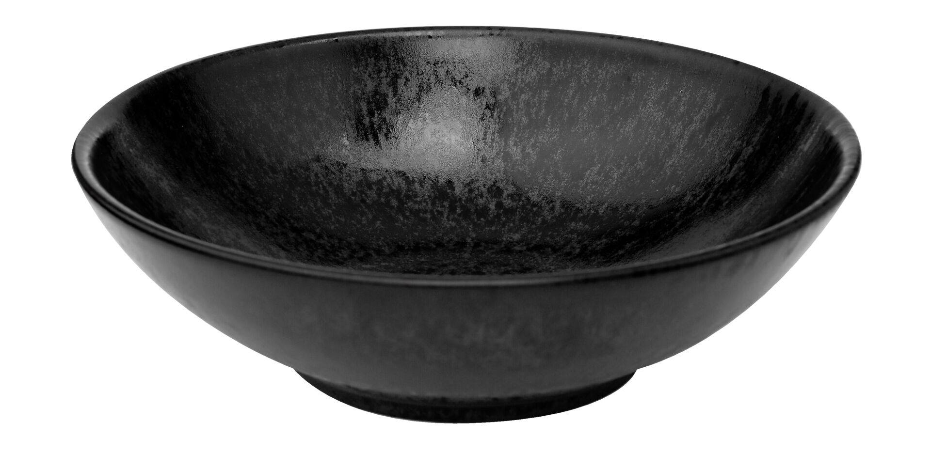 Porzellanserie "Ebony" Schale 17,5x5,3cm Ebony
