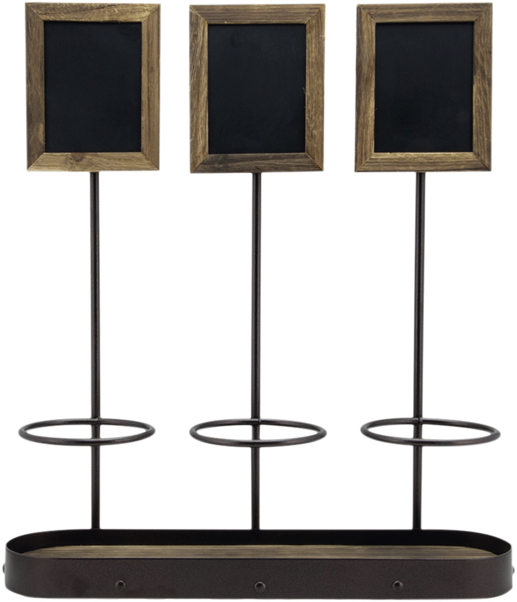 Weinflaschenhalter für drei Flaschen