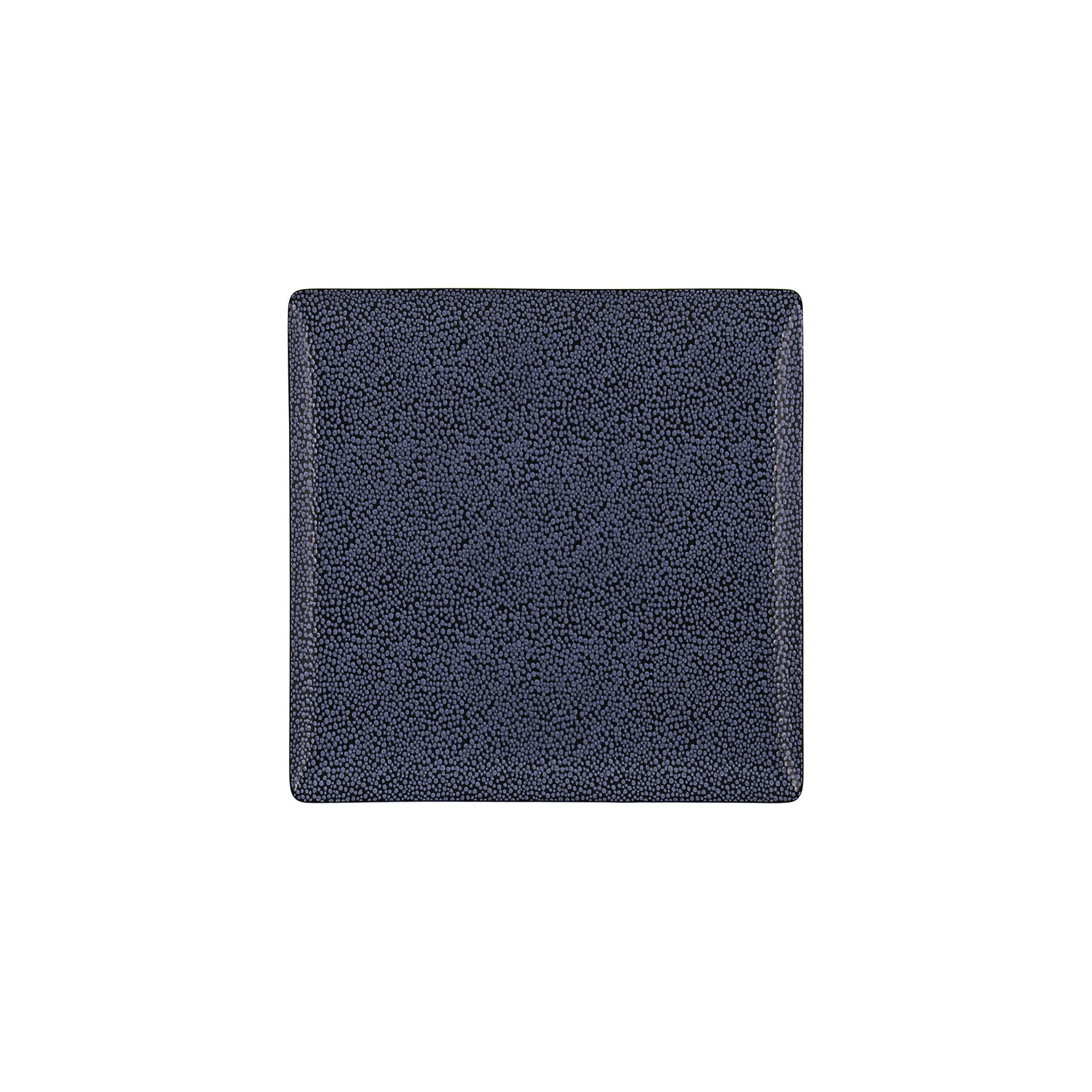 Coupteller flach quadratisch 200 x 200 mm dark