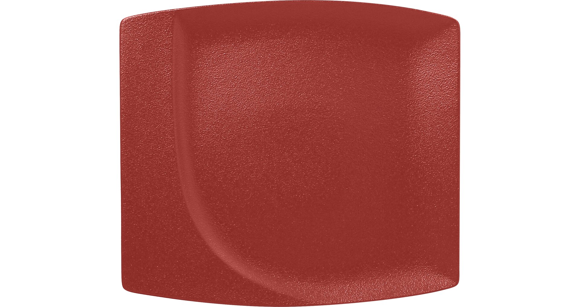 Teller flach quadratisch 320 x 290 mm magma Neofusion