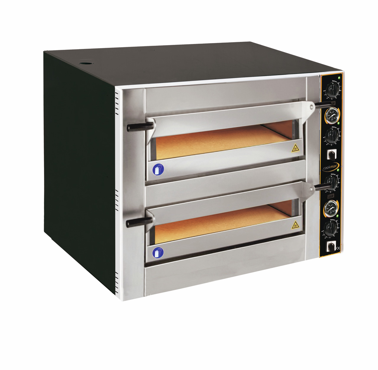 Pizzaofen für 8 Pizzen, Ø 300 mm / 32 A Anschluss erforderlich