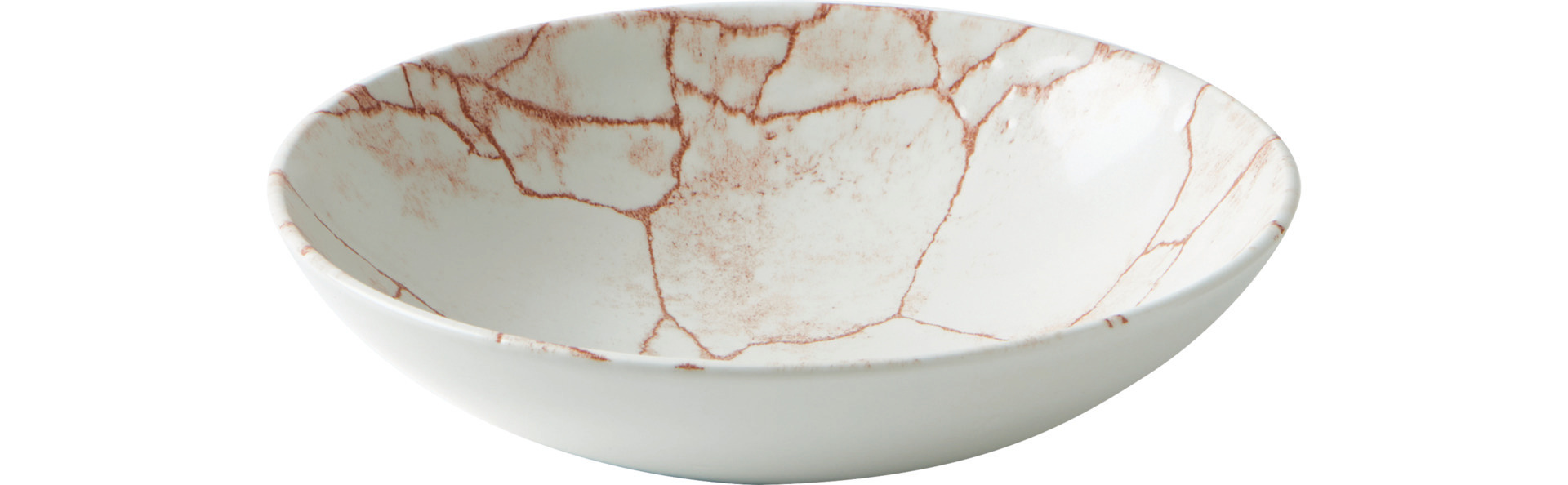 Coupeteller tief 248 mm / 1,14 l Kintsugi Coral