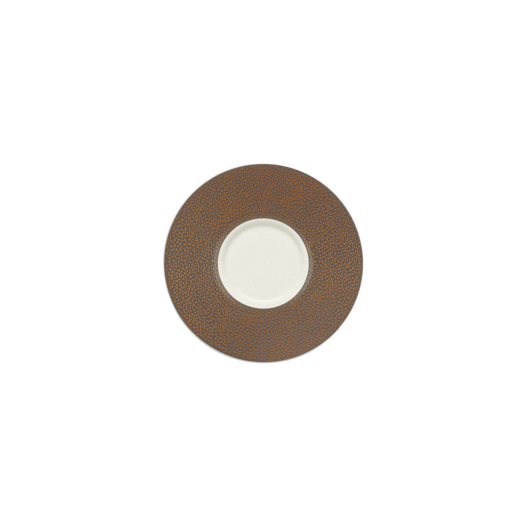 Kombi-Untertasse rund 160 mm Metallic Gold Purity Pearls