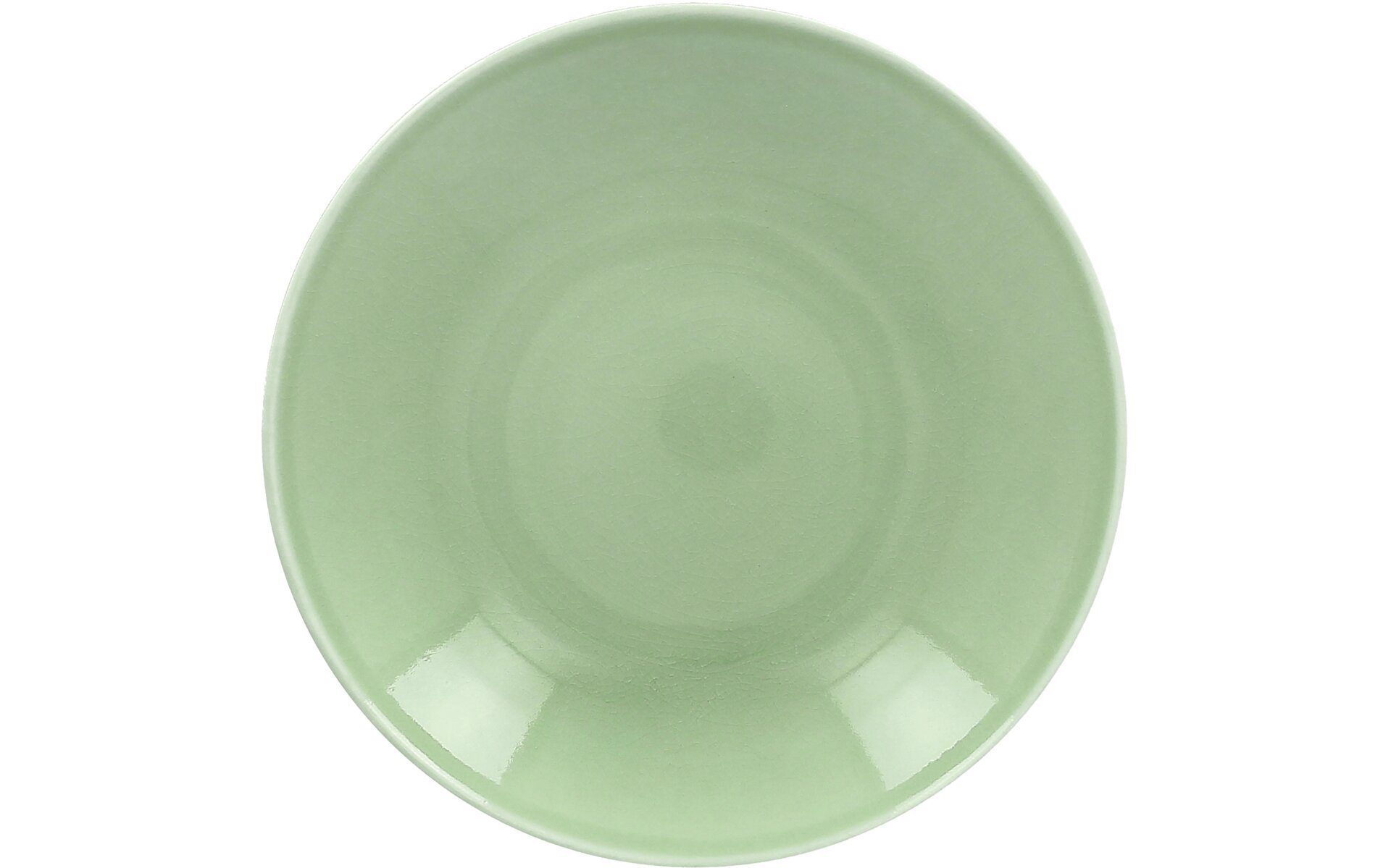 Coupteller tief 230 mm / 0,69 l plain-green Vintage