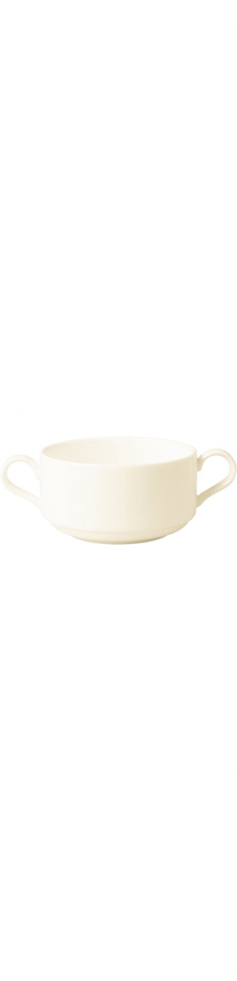 Suppentasse mit 2 Henkel 85 mm / 0,18 l creme Banquet