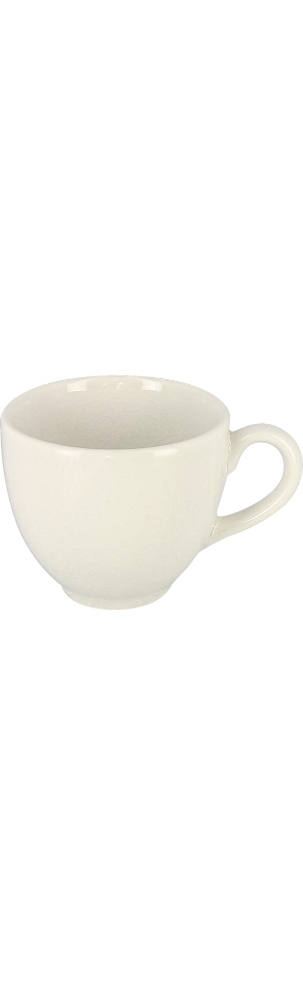 Kaffeetasse 90 mm / 0,28 l plain-white Vintage