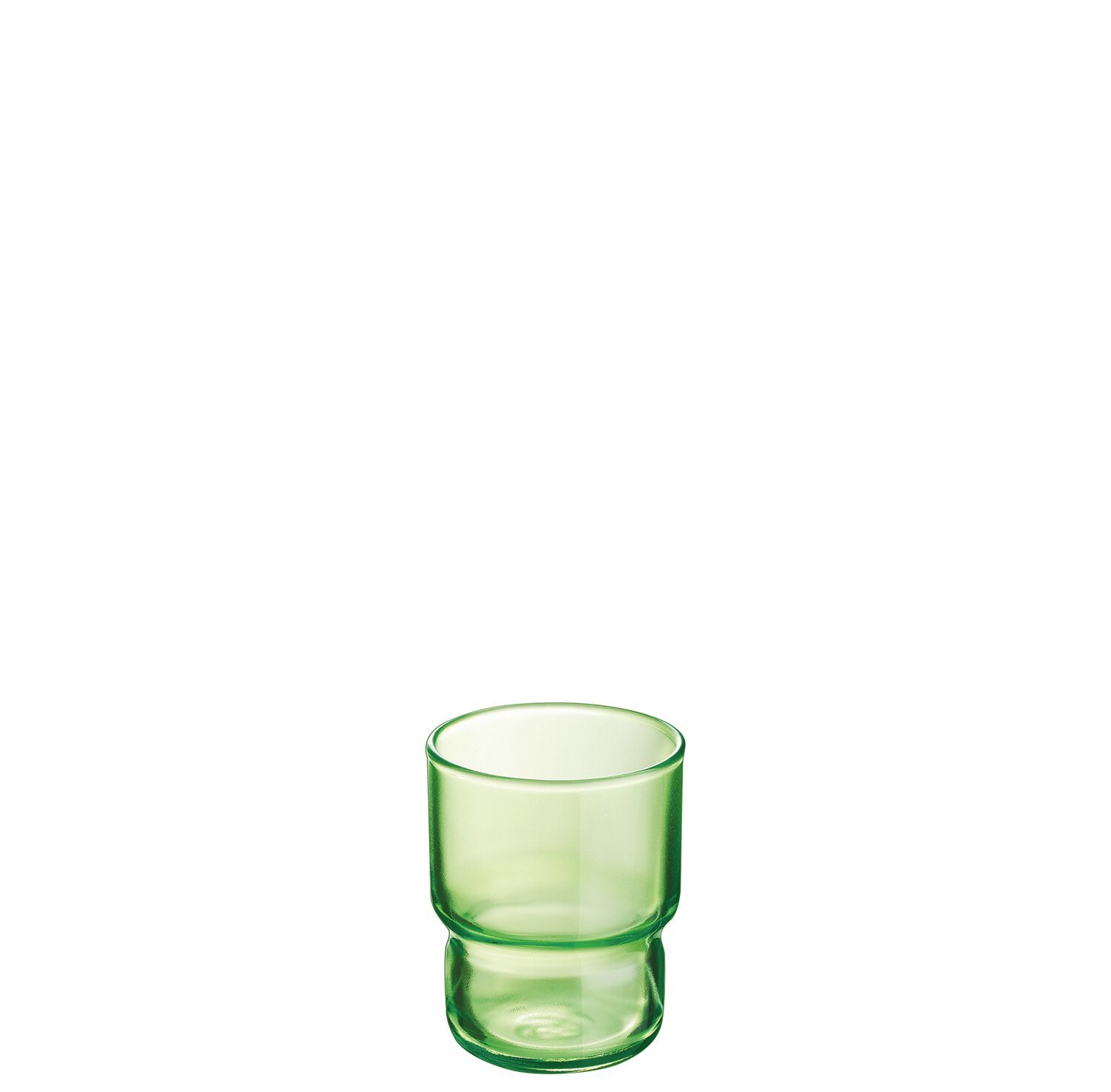 Stapelbecher "FH16" 63 mm / 0,16 l green Log farbig