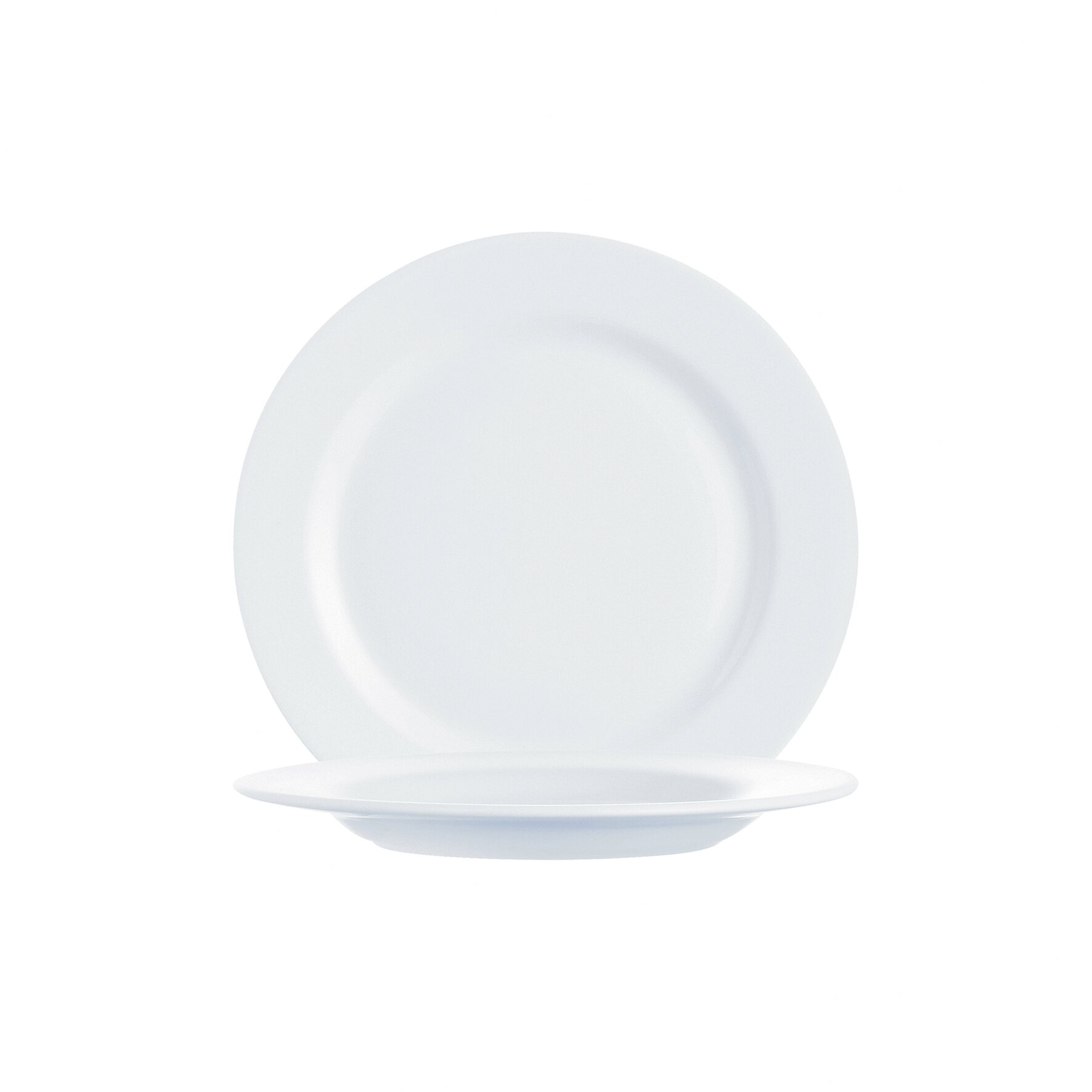 Teller flach 205 mm weiß Intensity White