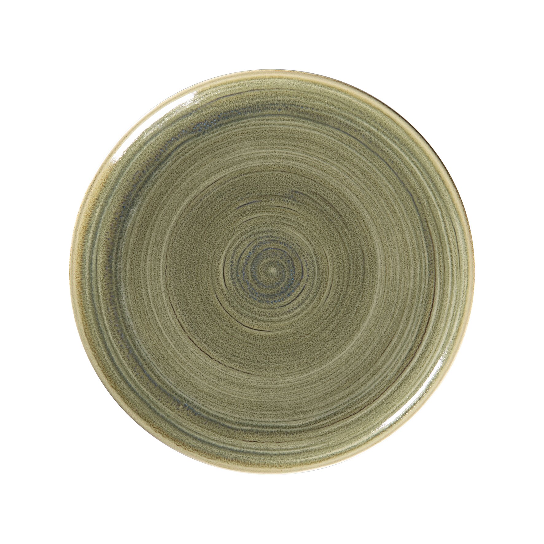 Teller flach coup 307 mm emerald green Spot Emerald Green