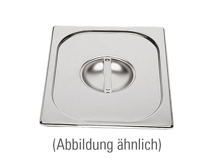 GN-Deckel GN 1/2 325 x 265 mm ohne Löffelausschnitt Edelstahl