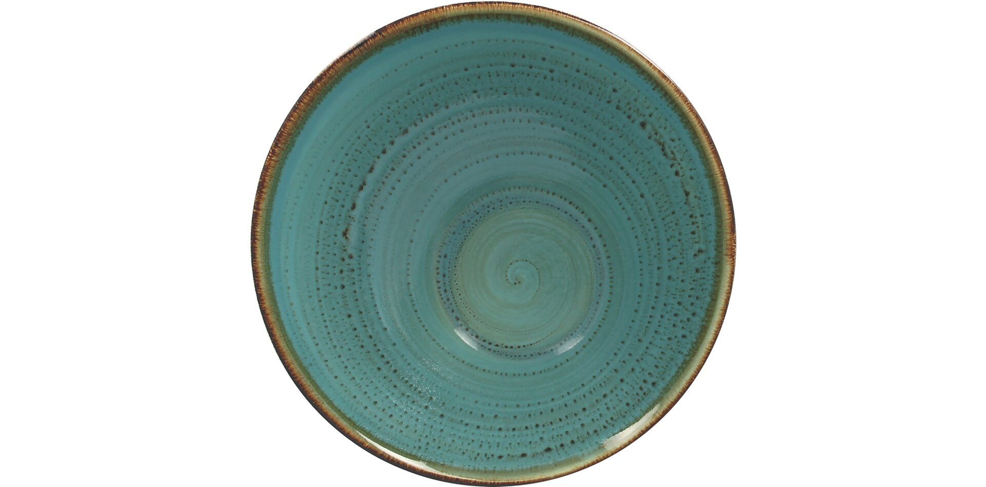 Schale asymmetrisch 220 mm / 0,65 l lagoon