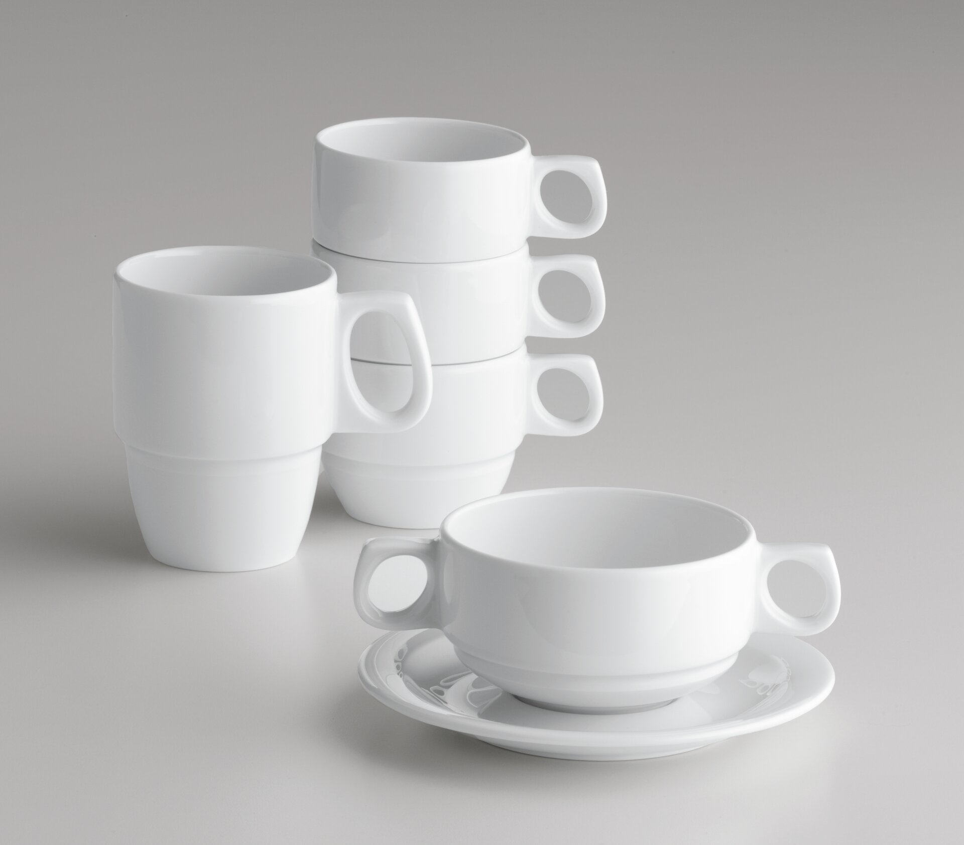 Becher stapelbar 78 mm / 0,29 l