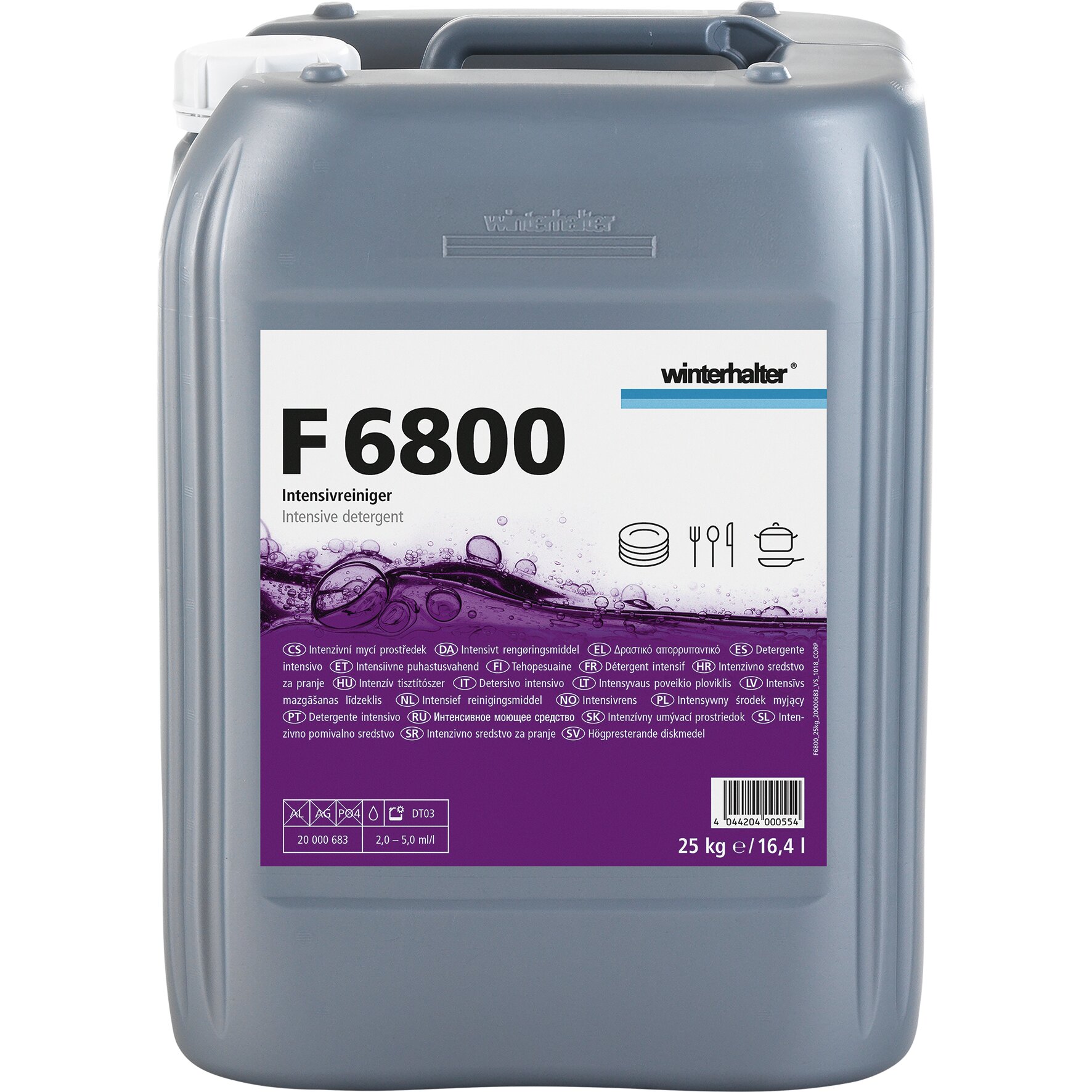 Hochleistungsreiniger F 6800 / 25,00 kg Kanister