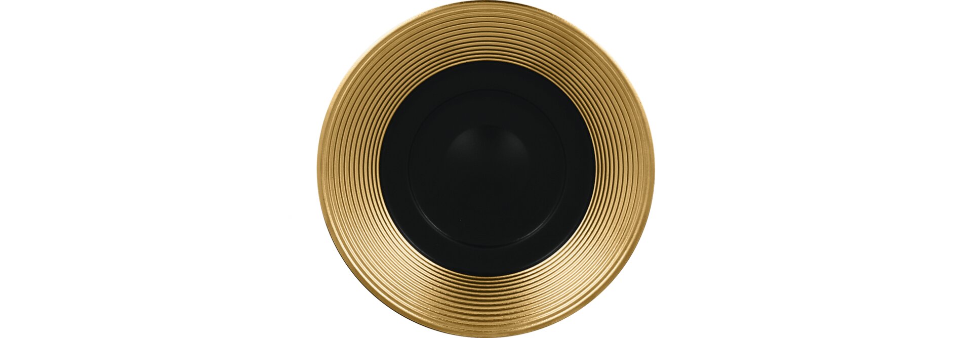 Untertasse 150 mm gold für EVCU20 schwarz / gold