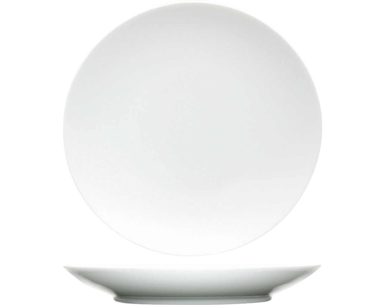 Coupeteller flach 270 mm weiß Purio