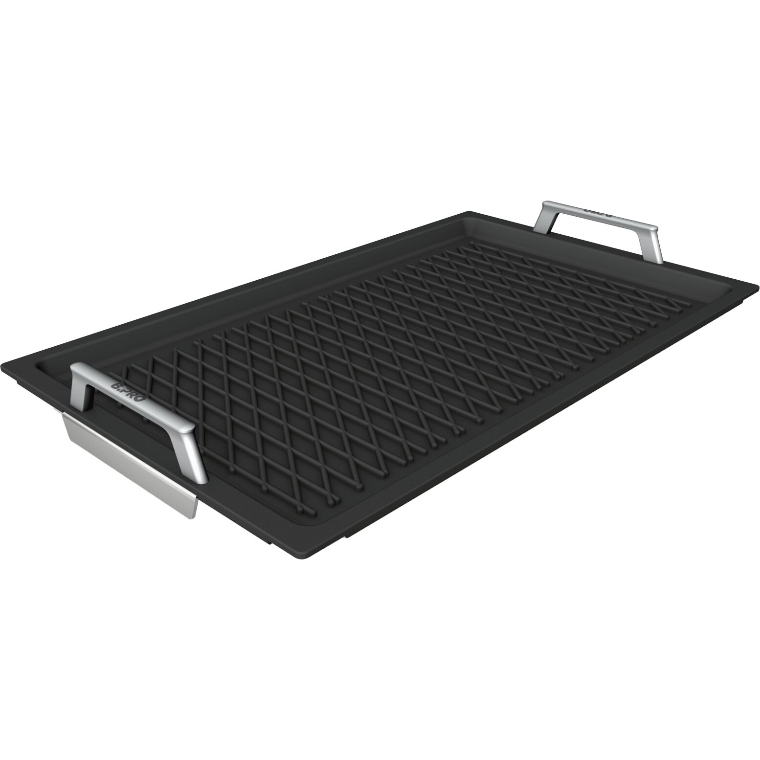 Grillplatte GN 1/1 - 20 tief / gerillt