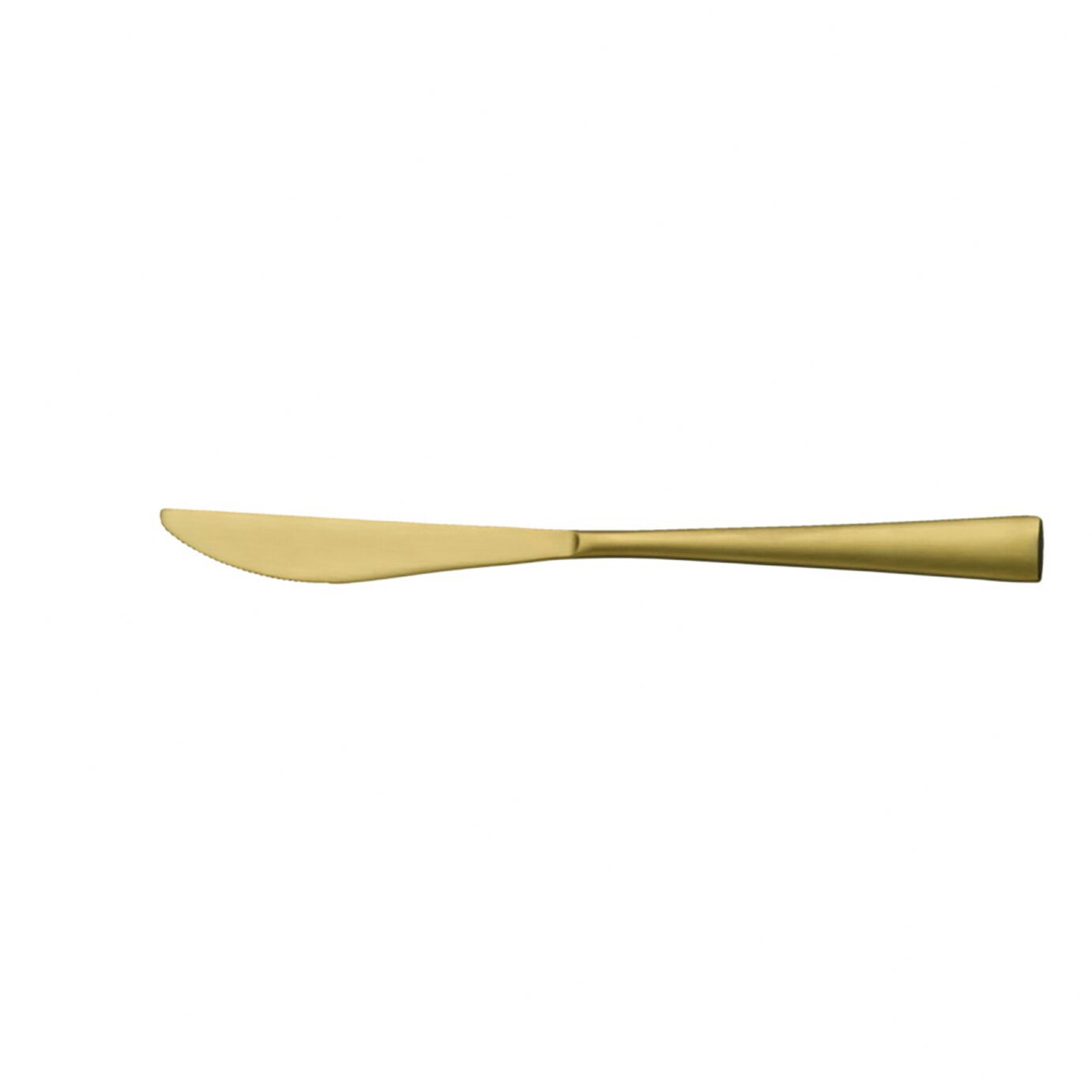 Dessertmesser 220 mm gebürstet PVD Gold Accent